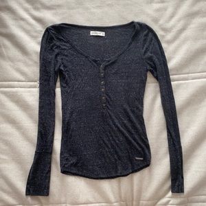 Navy Blue Abercrombie Women’s shirt